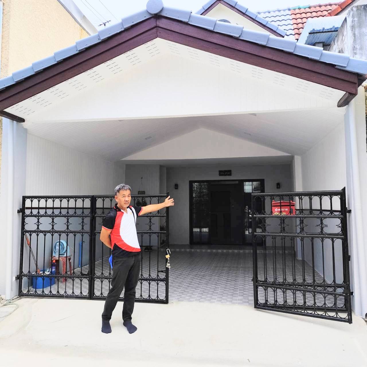 ร่มทิพย์ ถนนหทัยราษฎร์ ซอย33 จัดสินเชื่อให้ กู้ได้เต็ม รีโนเวทใหม่ ใส่เฟอร์ครบ จอดรถในบ้าน2คัน